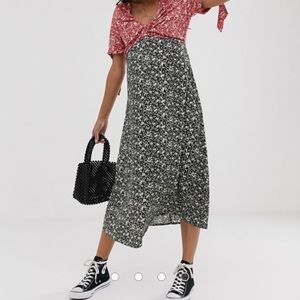 ASOS Floral Maternity Midi Dress